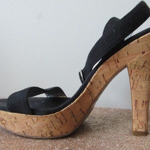 Pair of size 5 Guess By Marciano Strappy Heels
